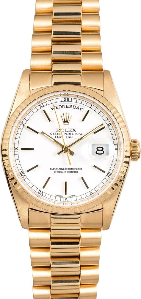 yellow gold Rolex Day-Date